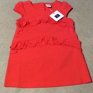 NWT Janie and Jack coral dress 12 to 18 months